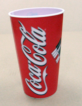 3D Linssimäinen mainonta Cup